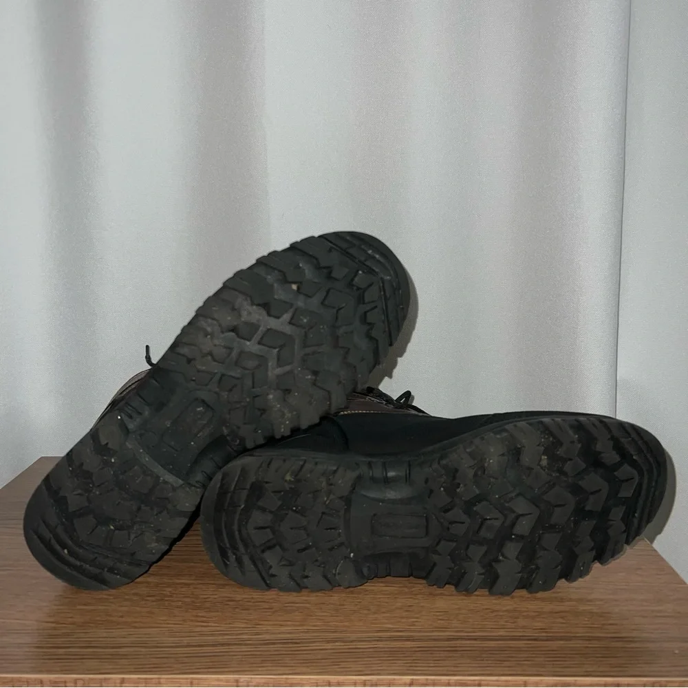Weatherproof Men's Clint Black & Brown Winter/Waterproof Outdoor Boots Size 12
